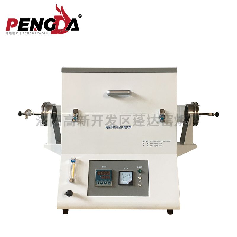 1200℃管式爐Φ120X300灰白管式爐