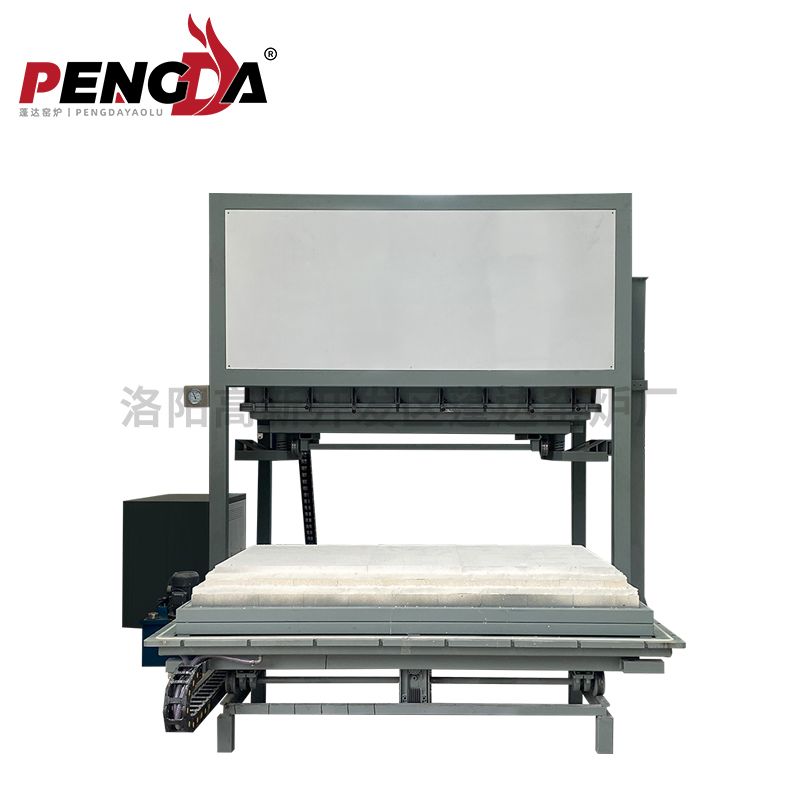 真空氣氛升降爐1700℃2100X1100X700絲桿升降灰白單爐車